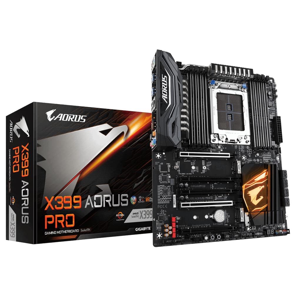 Gigabyte X399 AORUS PRO (omd. 1.0) Bundkort