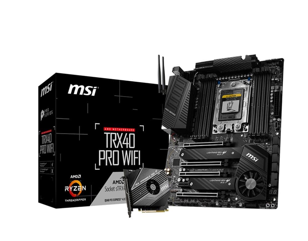 MSI TRX40 PRO WIFI bundkort