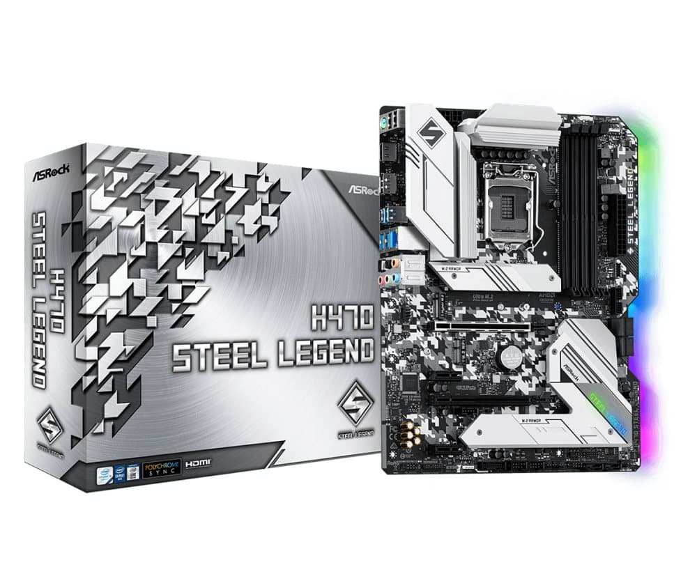 Asrock H470 Stål Legend Bundkort