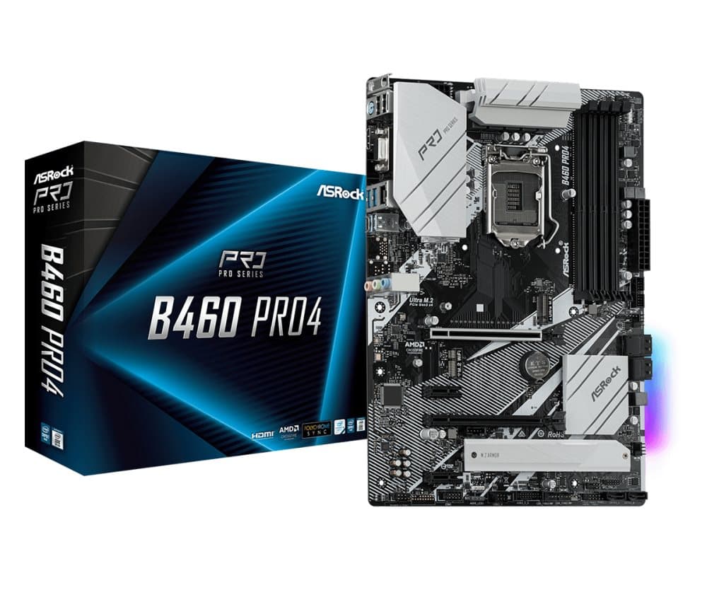 Asrock B460 Pro4 Bundkort