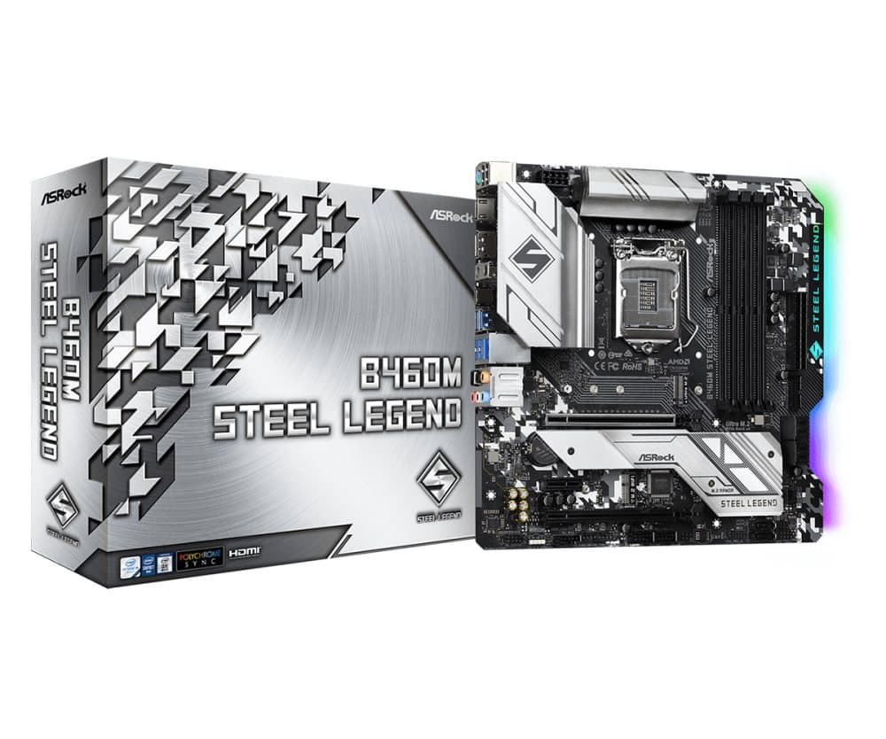 Asrock B460M Stål Legende Bundkort