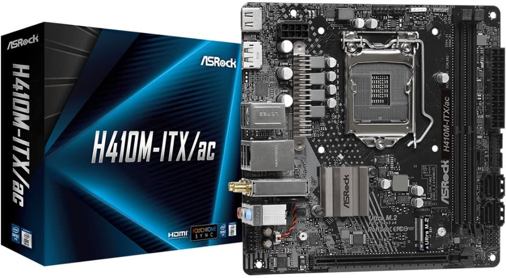 MB ASRock Intel 1200 H410M-HVS