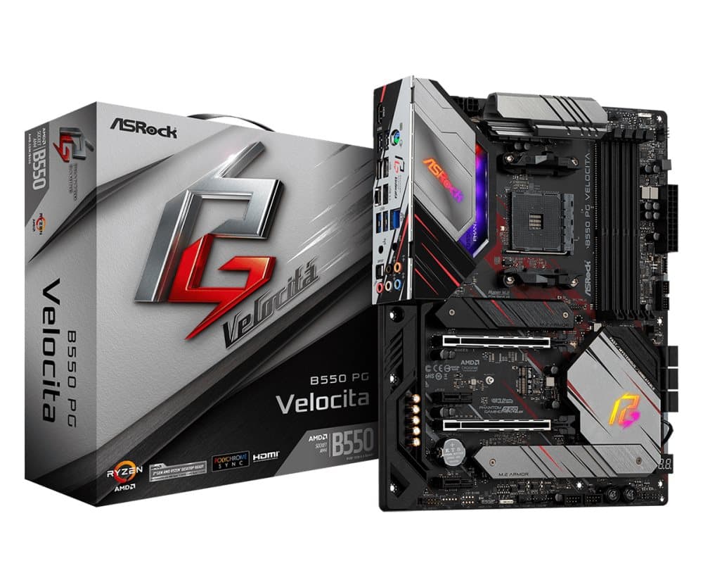 Asrock B550 PG Velocita Bundkort