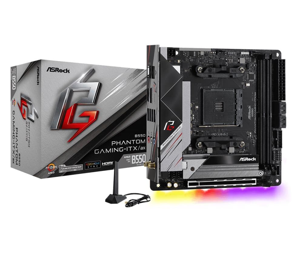 Asrock B550 Phantom Gaming-ITX/et bundkort