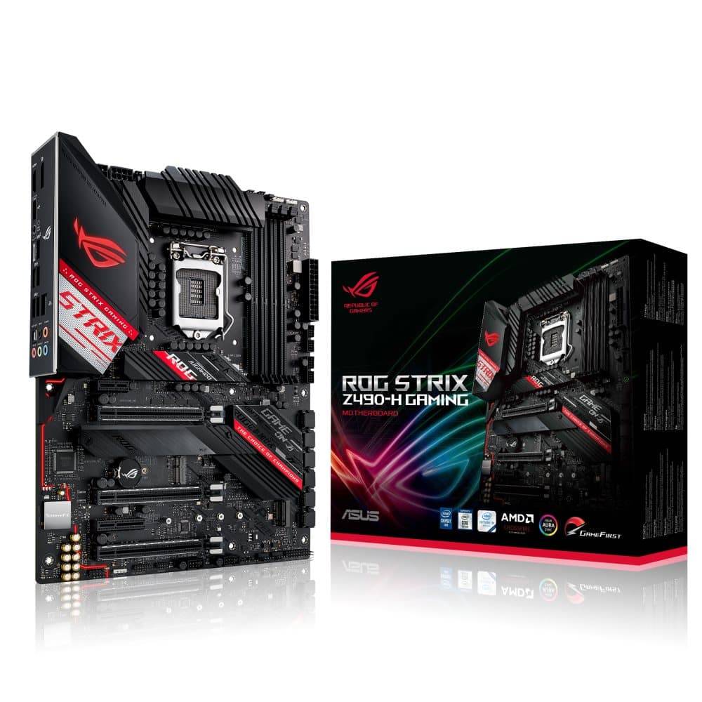 ASUS ROG STRIX Z490-H GAMING bundkort