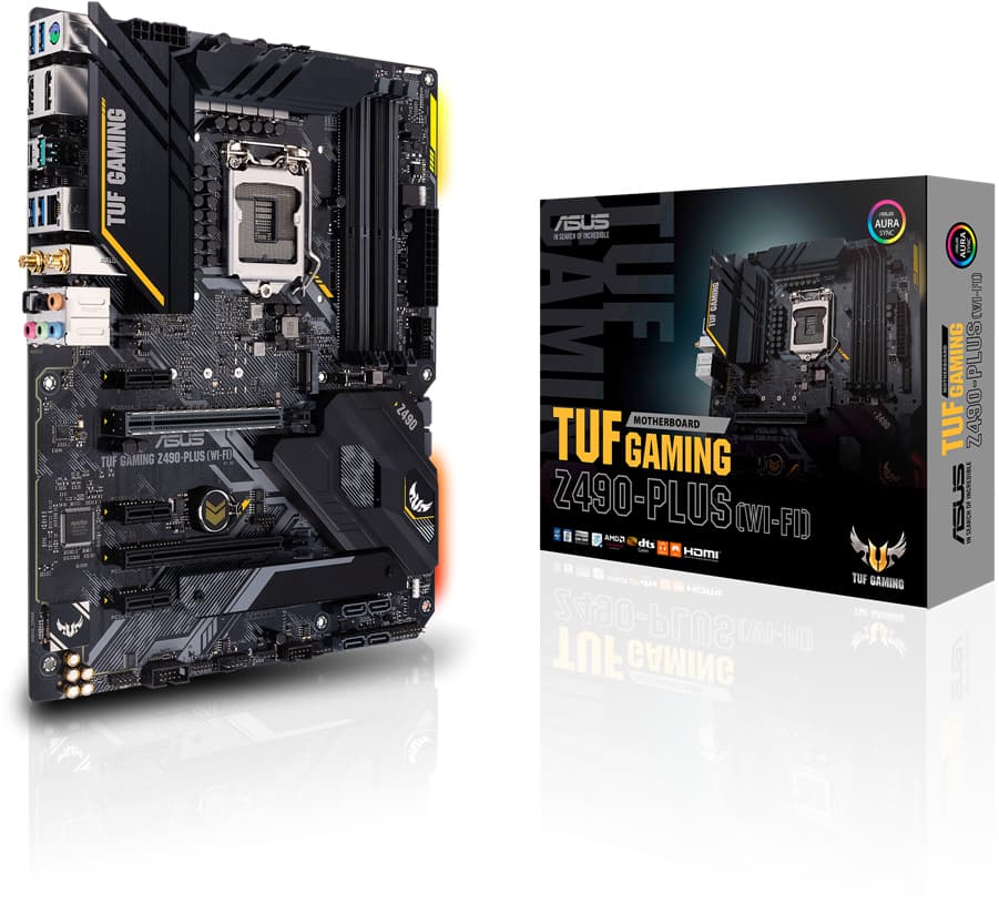 ASUS TUF Gaming Z490-PLUS (WI-FI) Bundkort