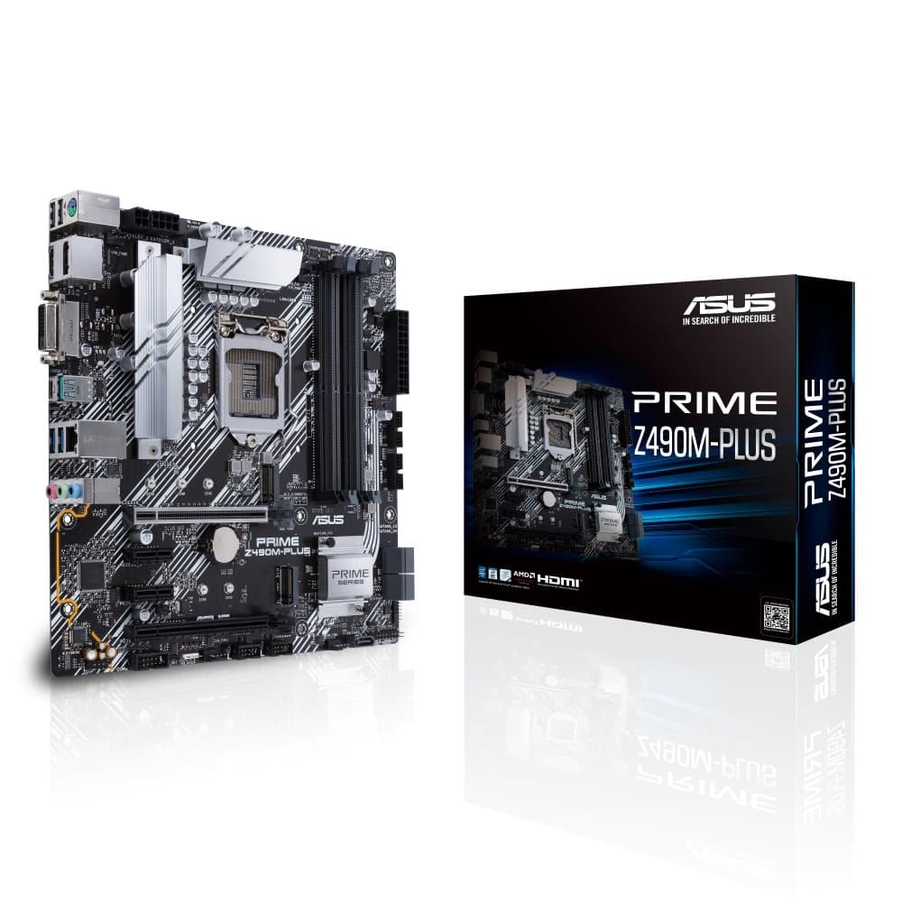 ASUS PRIME Z490M-PLUS Motherboard