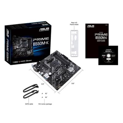 ASUS PRIME B550M-K Bundkort