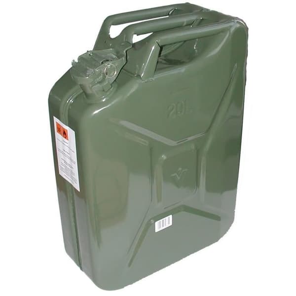 GARDEN PRATIC Jerrikansk metal - 10L - hærgrønt