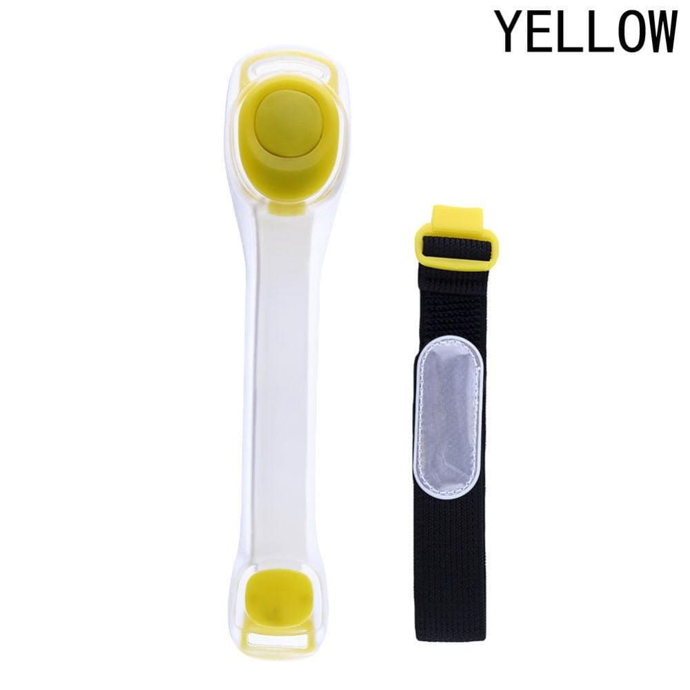 LED-lampa med rem - handsfree - Gul