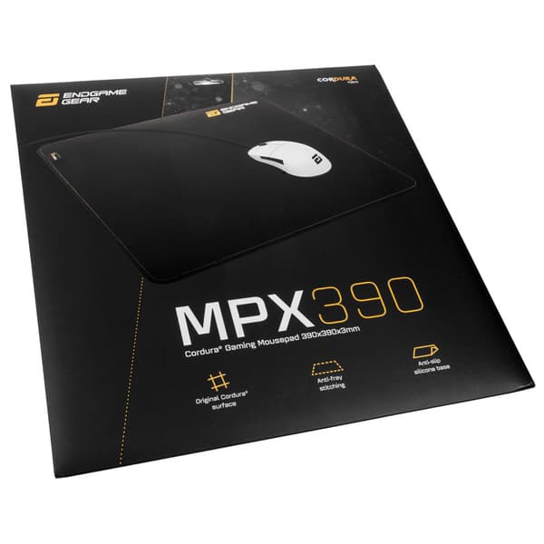 Endgame Gear MPX-390 High-End Cordura Gaming Mousepad - black