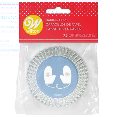 Wilton Baking Cups Mitten pk/75