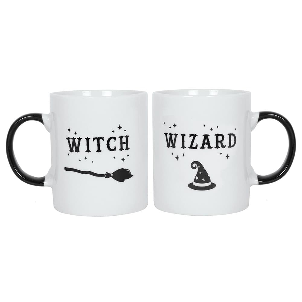 Something Different Witch and Wizard Mug Set