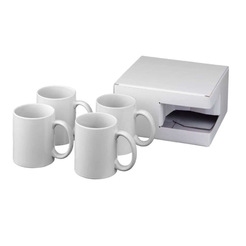 Bullet Ceramic Sublimation Mug Gift Set (Pack Of 4)