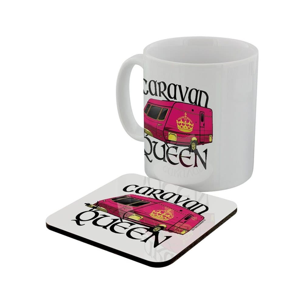 Grindstore Caravan Queen Mug & Coaster Set