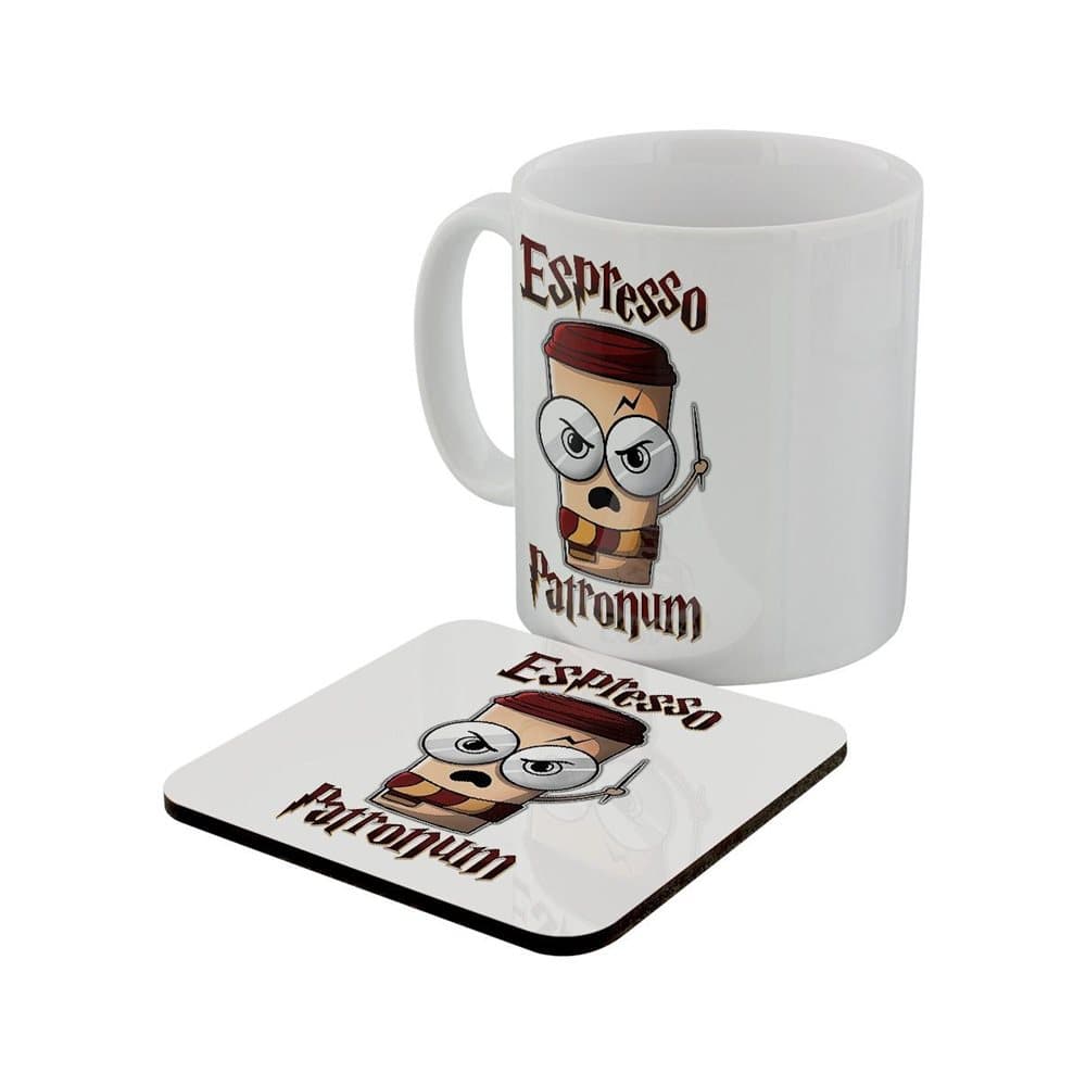 Grindstore Espresso Patronum Mug & Coaster Set