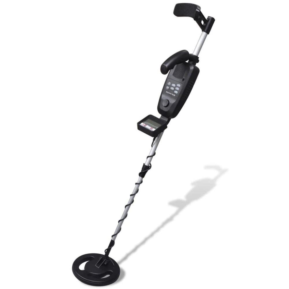 vidaXL Metalldetektor 20 cm med LCD-skärm 300 cm sökdjup
