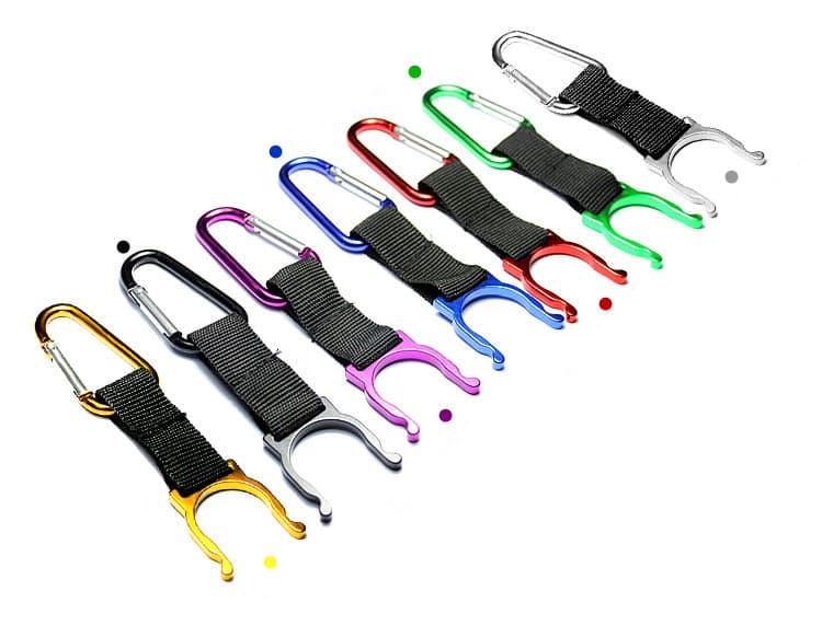 Aluminium flaskeholder, Camping tilbehør