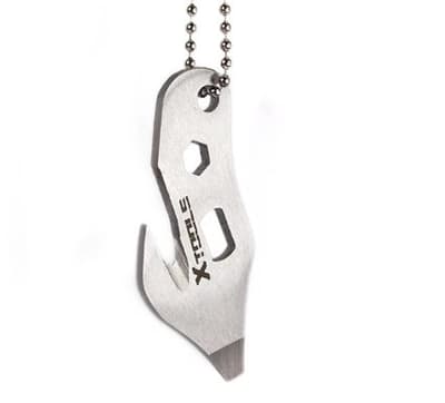 Nøglering med flere værktøjer / multitool