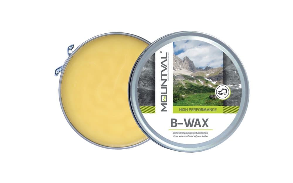 MOUNTVAL B-Wax, Waterproofing Wax For Leather Shoes, Boots from Natural Beeswax