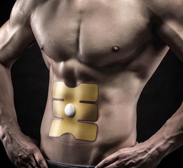 Pads Elektrisk Muskelstimulator för Magmuskler / Kroppen EMS