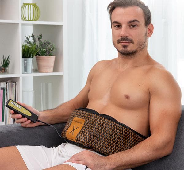 XL Bälte Elektrisk Muskelstimulator / Vibrerande Magmuskler
