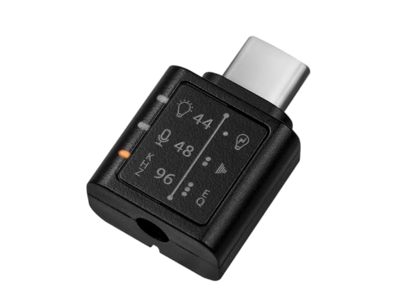 LogiLink UA0363, USB Type-C, 44, 48, 96 kHz, 17 mm, 26 mm, 1 mm