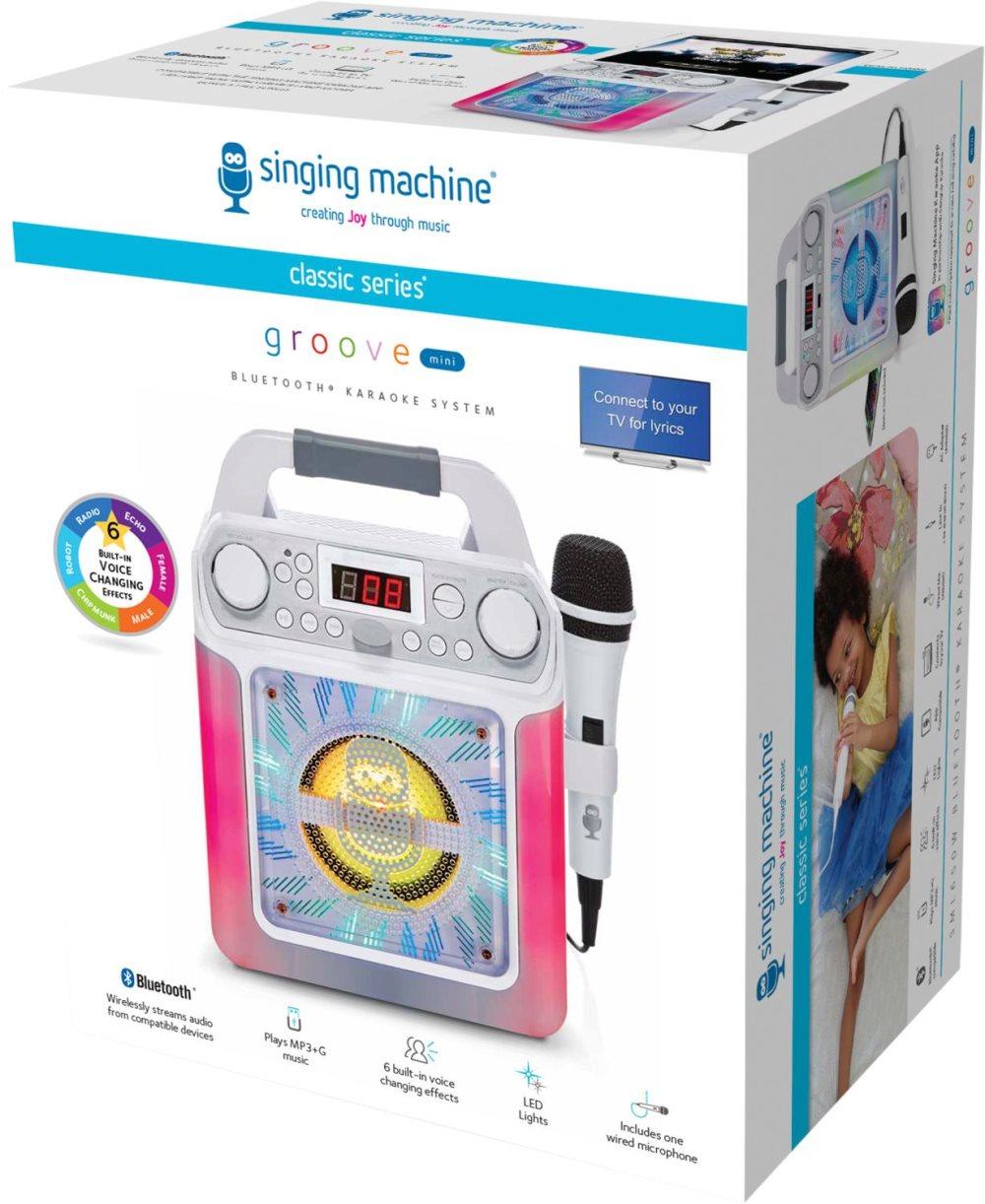 Singing Machine Groove Mini Karaoke System