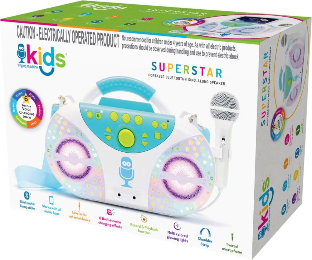 Singing Machine Superstar Sing-Along Speaker