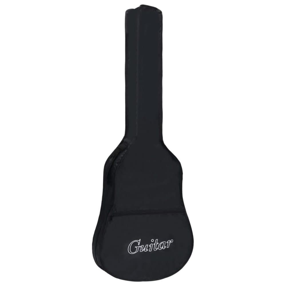 vidaXL guitartaske til 1 2 klassisk guitar 95x36 5 cm stof sort