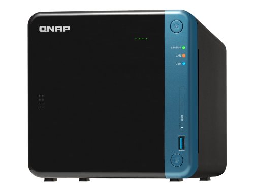 Bild av Qnap Ts-453Be-4G - Nas-server - 4 fack - Sata 6Gb/s - Raid 0, 1, 5, 6, 10, Jbod - Ram 4 Gb - Gigabit Ethernet - iSCSI