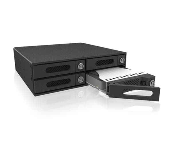 RaidSonic IT4300-U6, Harddisk, SSD, Serial ATA III, 2.5", 12 Gbit/s, Svart, Access, Kraft indikator