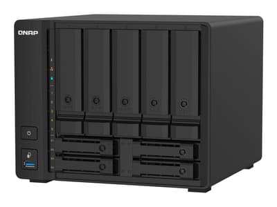 QNAP TS-932PX - NAS-server - 9 brønner - SATA 6Gb/s - RAID 0, 1, 5, 6, 10, 50, JBOD, 5 hot spare, 6 hot spare, 60, 50 hot spare, 10 hot spare, 1 akti