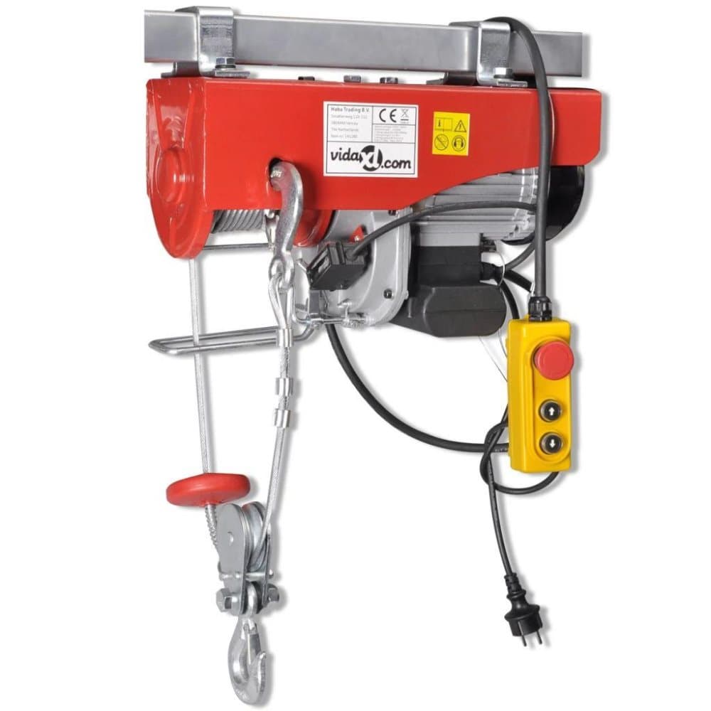 vidaXL Elektrisk vinsj 1300 W 500/999 kg