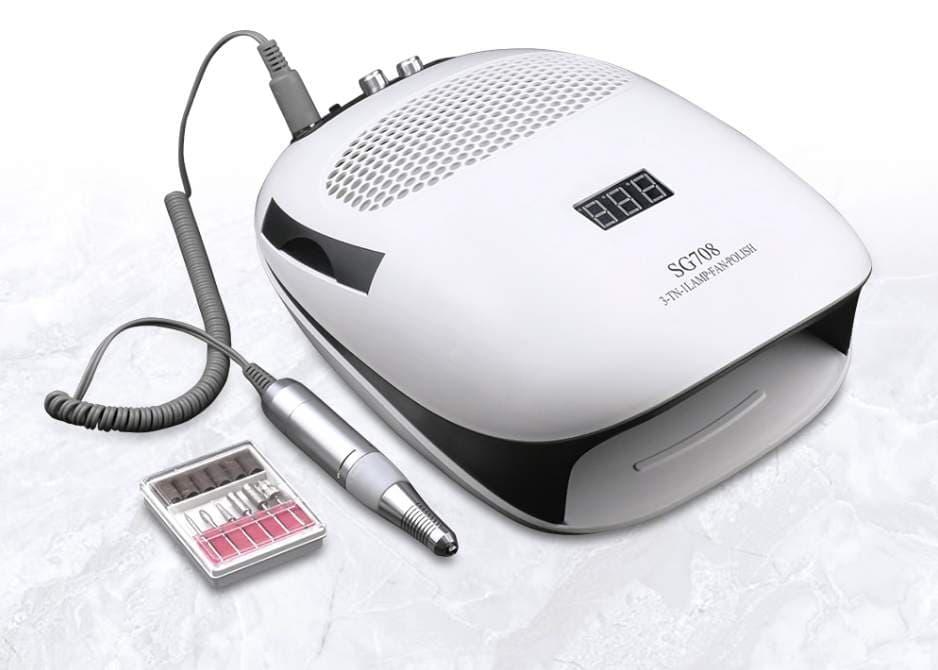 Professionel manicure maskine UV støvsugere fil og polsk 140W