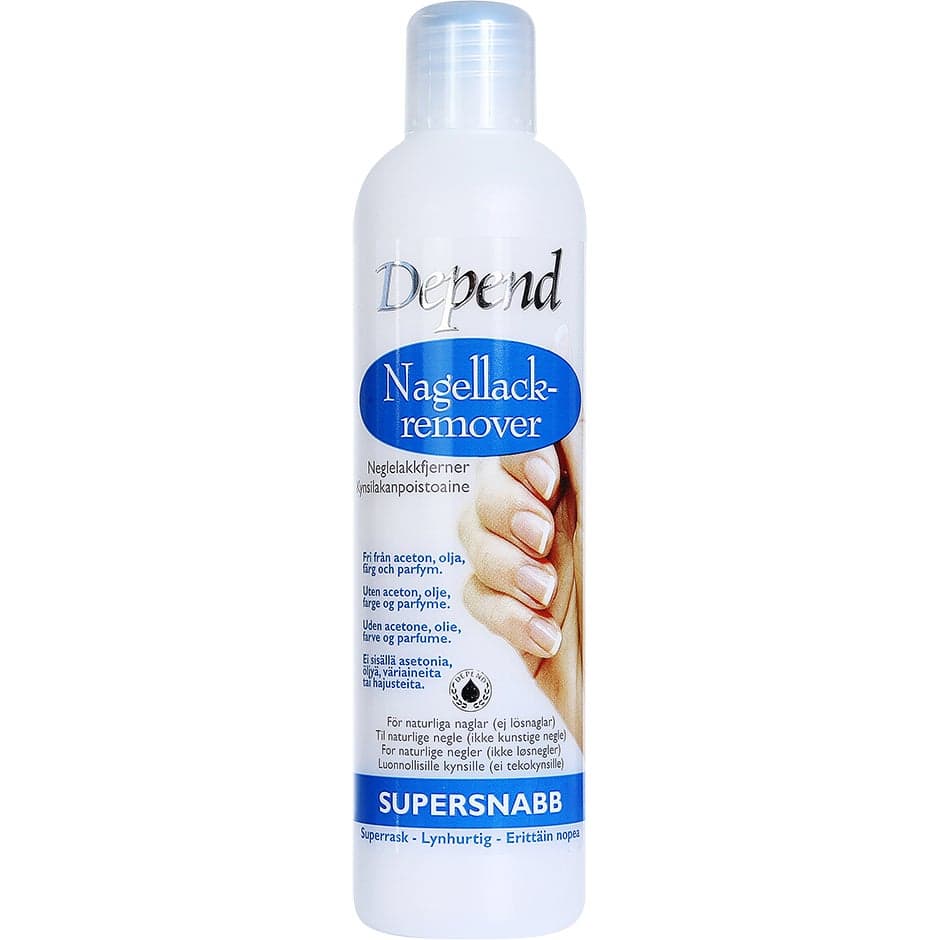 Depend, Nail Polish Remover, 250 ml