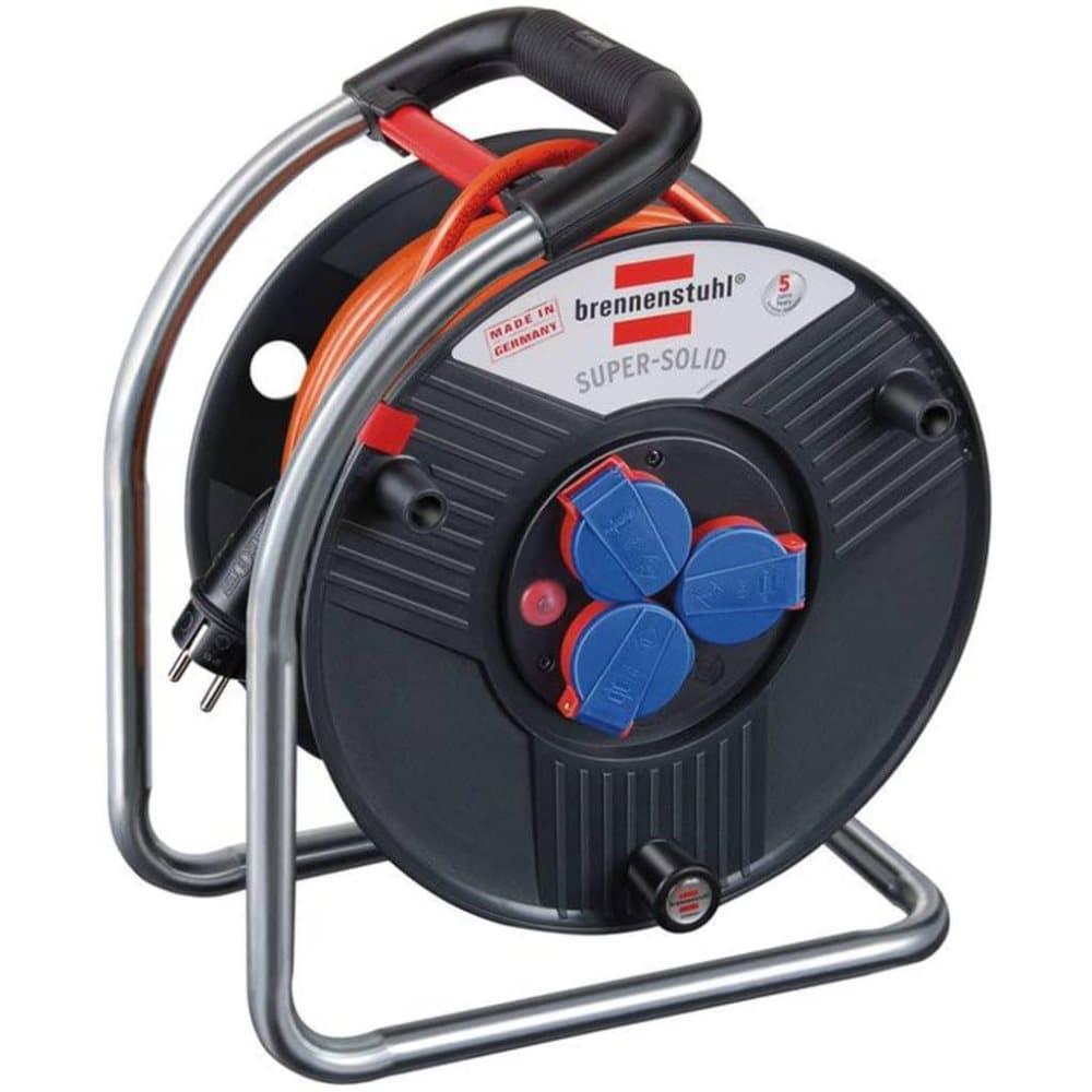 Brennenstuhl Kabelvinda SuperSolid H07BQF 3G25 25m IP44