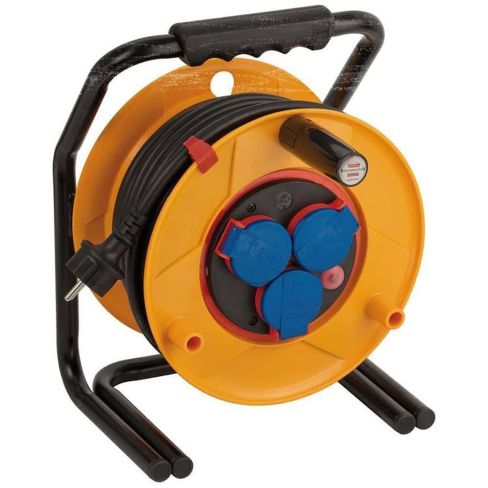 Brennenstuhl Kabelvinda Brobusta Bretec H07RNF 3G15 25m IP44