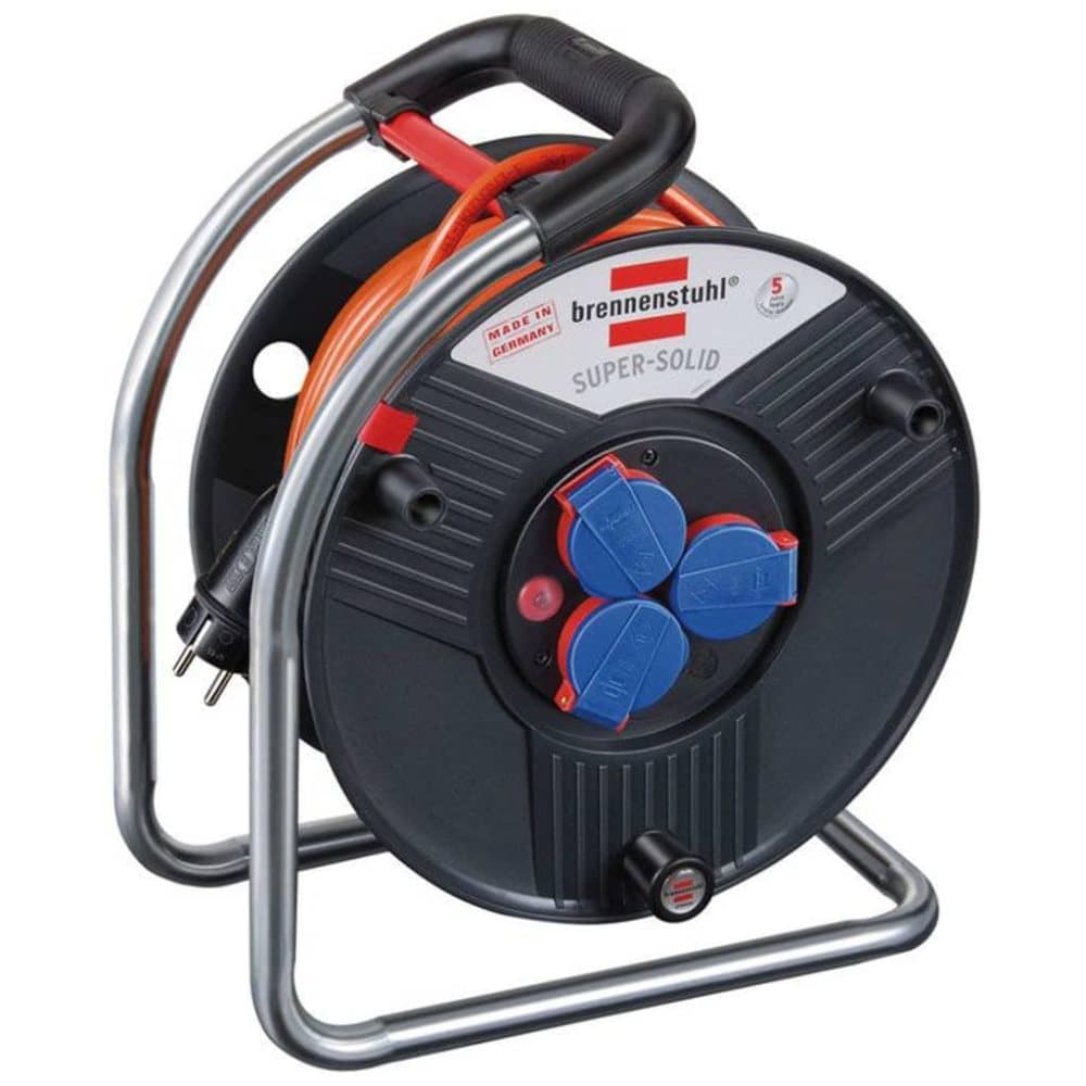 Brennenstuhl Kabelvinda SuperSolid H07BQF 3G25 40m IP44