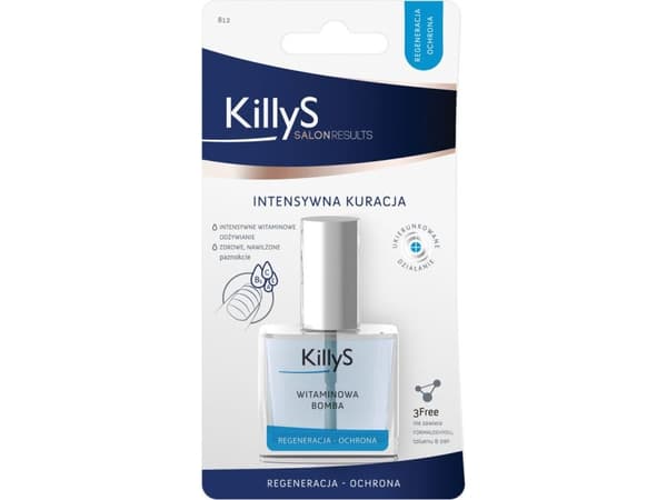 KILLY'S_Salon Results Vitamin Booster vitamin bomb intensive treatment conditioner for weakened and brittle nails 10ml