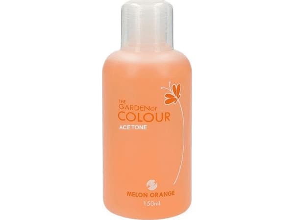 Silcare Acetone for removing hybrid varnish The Garden of Color Melon Orange 150ml