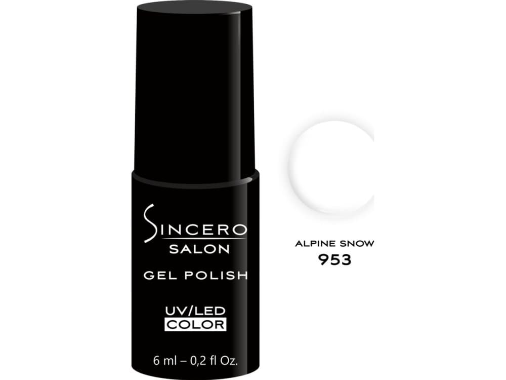 Sincero Salon Lakier hybrydowy Gel Polish UV/LED 953 Alpine Snow 6ml