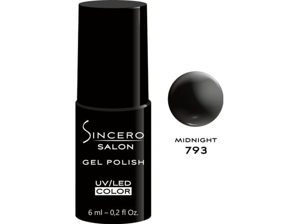 Sincero Salon Lakier hybrydowy Gel Polish UV/LED 793 Midnight 6ml