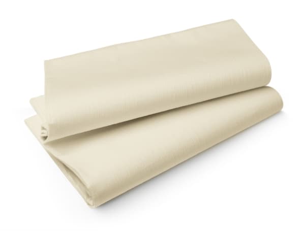 Borddug Evolin 127x127cm 50stk/kar buttermilk - (50 stk.)