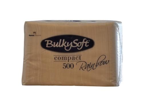 Serviet BulkySoft 33x33 cm 1-lag Buttermilk,6 pk x 500 stk/krt