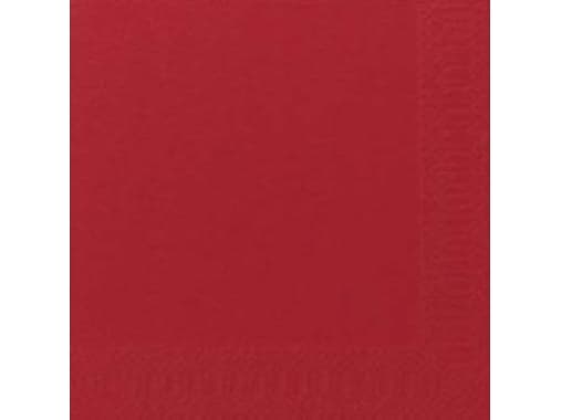 Serviet Duni 33x33 cm 3-lag Rød 125 stk,125 Stk/pk