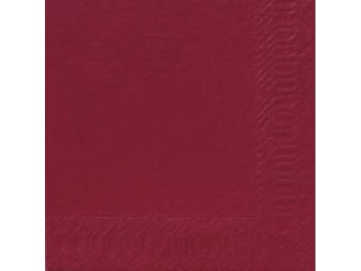 Serviet Duni 40x40 cm 3-lag Bordeaux 125 stk,125 Stk/pk