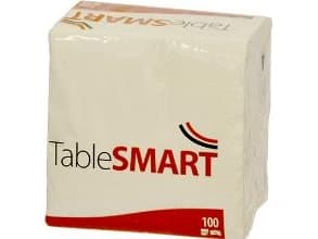 Serviet TableSMART 24x24 cm 2-lag hvid,100 stk/pk