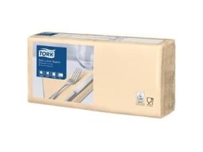 Serviet Tork 33x33 cm 3-lag Sand,10 pk x 150 stk/krt