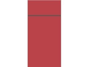Serviet Duniletto Slim Airlaid 40x33 cm til Bestik Bordeaux,4 x 65 stk/krt